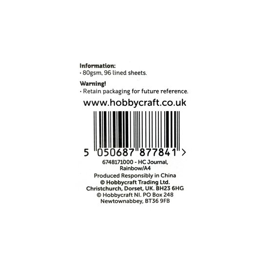 Rainbow Notebook A4 image number 6