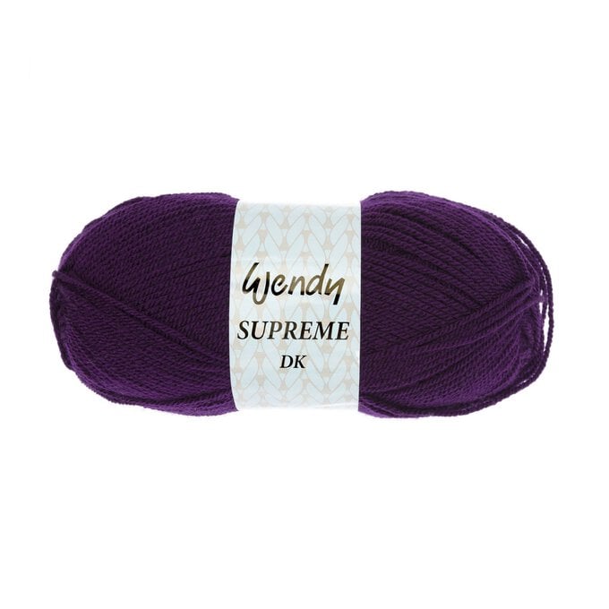 Wendy Purple Supreme DK Yarn 100g image number 1