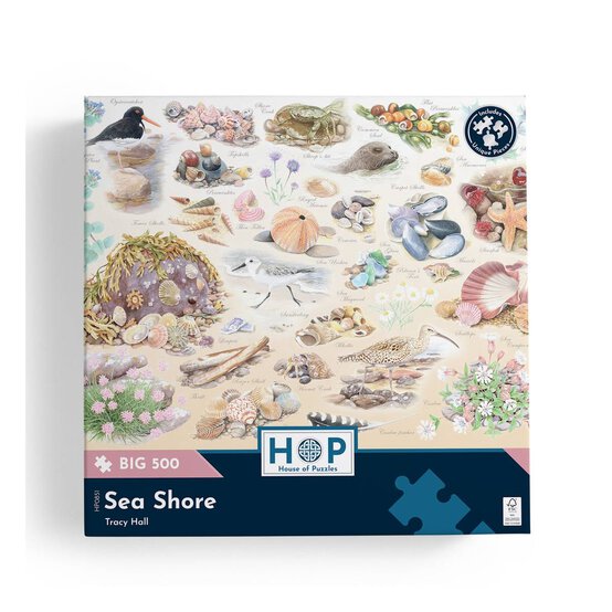 Sea Shore Big 500 Jigsaw Puzzle 500 Pieces image number 3