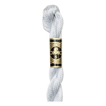 DMC Grey Pearl Cotton Thread Size 5 25m (762)