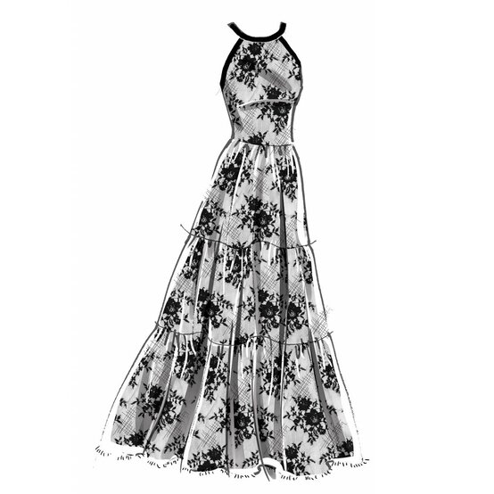 McCall’s Journee Dress Sewing Pattern M8110 (16-24) image number 4