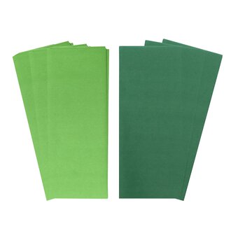 Apple and Dark Green Tissue Paper 50cm x 75cm 6 Pack