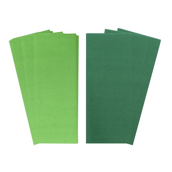 Apple and Dark Green Tissue Paper 50cm x 75cm 6 Pack image number 1