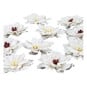 White Paper Flowers 10 Pack image number 1