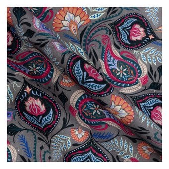 Artisan Paisley Peacocks Cotton Fat Quarters 5 Pack image number 4