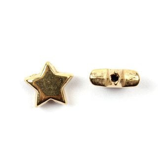 Gold Star Beads 100 g image number 2