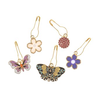 Assorted Milward Metal Stitch Markers 5 Pack