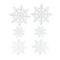 Hanging Paper Snowflakes 6 Pack image number 2