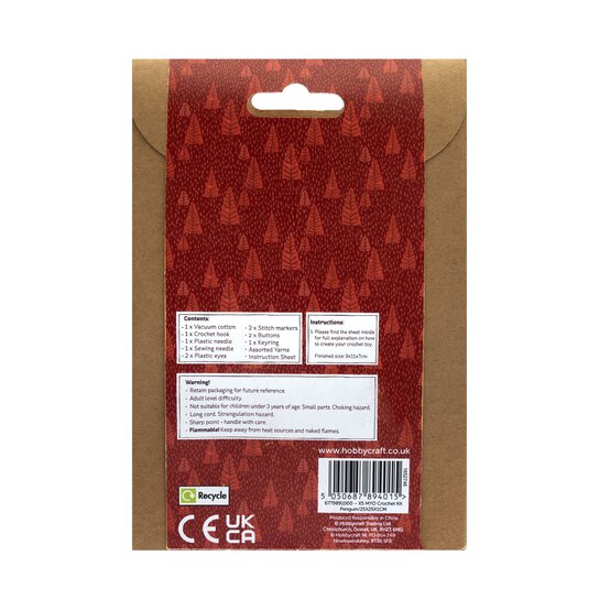 Make Your Own Crochet Penguin Kit image number 8