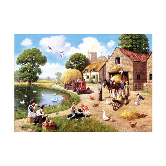 Harvest Time Jigsaw Puzzle 1000 Pieces image number 2