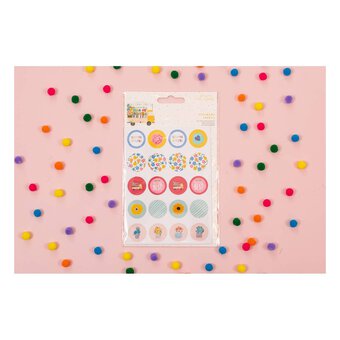 Violet Studio Rainbow Bloom Stickers 100 Pack