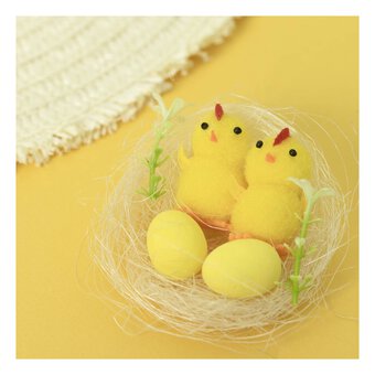 Chicks with Eggs Embellishment Set