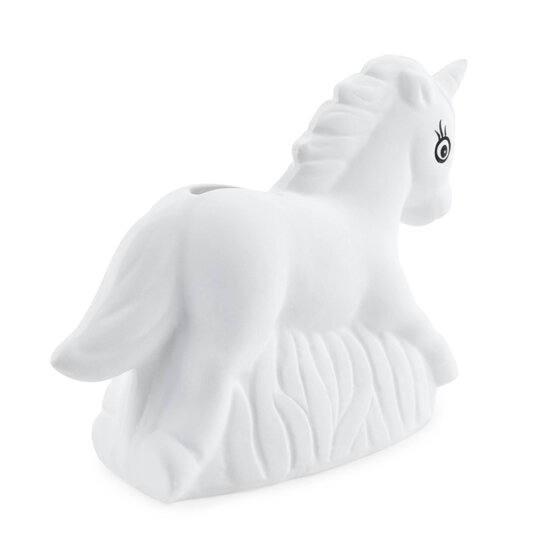 Paint Your Own Unicorn Money Box 18cm x 12cm x 6cm image number 6