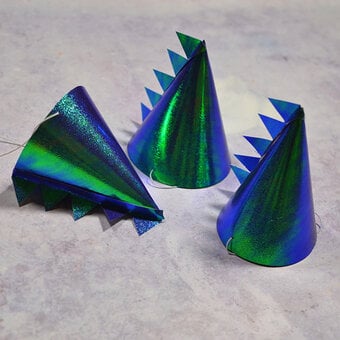 How to Make Dinosaur Party Hats
