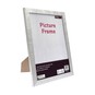 Metallic Silver Picture Frame 30cm x 21cm image number 1