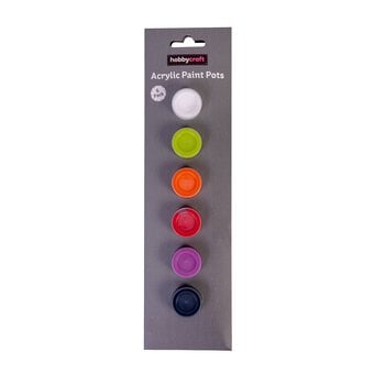 Halloween Acrylic Craft Paints 5ml 6 Pack image number 2