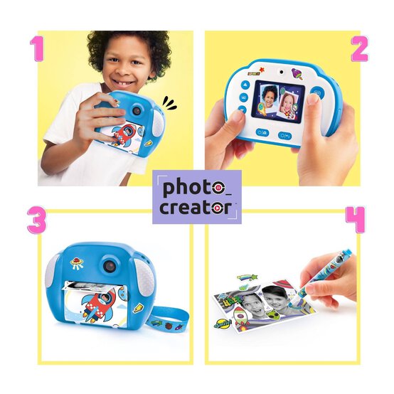 Photo Creator Kids Blue My First Instant Print Camera image number 4