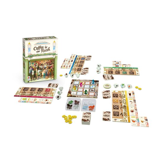 Coffee Rush Board Game image number 2
