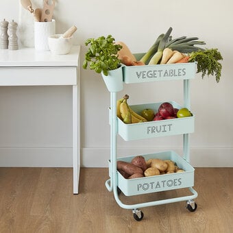 Cricut: How to Personalise a Trolley for Kitchen Storage