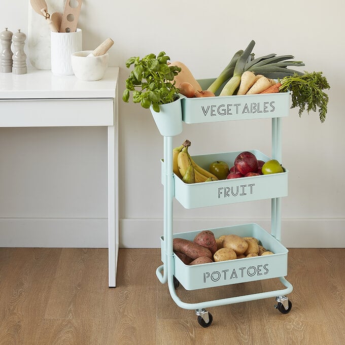 Cricut: How to Personalise a Trolley for Kitchen Storage image number 1