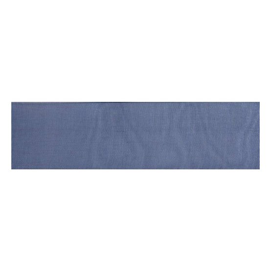 Navy Blue Bowtique Organdie Ribbon 36mm x 5m image number 1