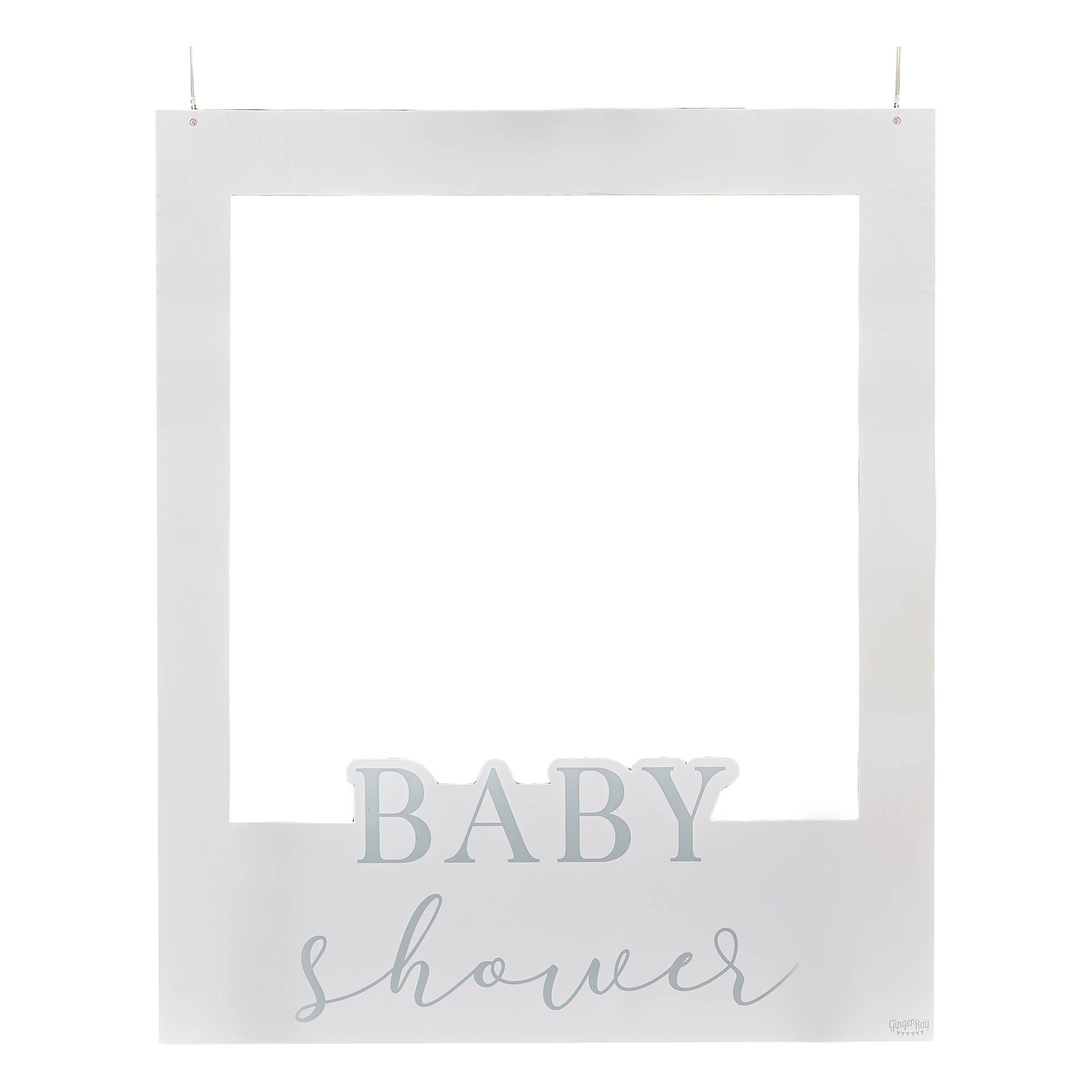 Ginger Ray Customisable Baby Shower Photo Booth Frame Hobbycraft