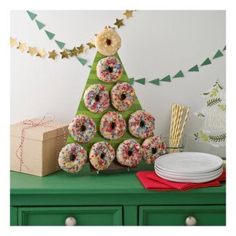 Christmas Tree Doughnut Stand