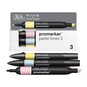 Winsor & Newton Pastel Tones 2 Promarkers 3 Pack image number 5