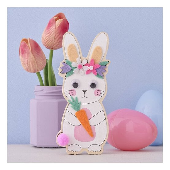 Decorate Your Own Wooden Bunny image number 1