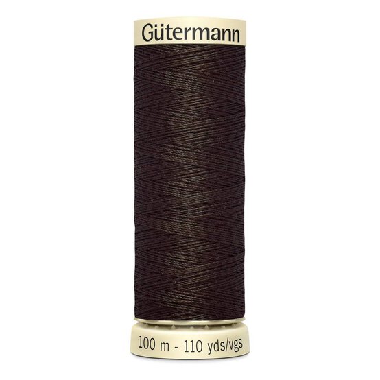 Gutermann Brown Sew All Thread 100m (769) image number 1