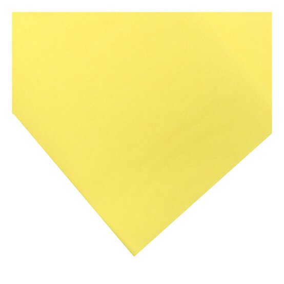 Pale Yellow Tissue Paper 50cm x 75cm 6 Pack image number 2