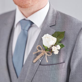 How to Make a Floral Pick Buttonhole