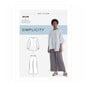 Simplicity Top and Trousers Sewing Pattern S9149 (18-26) image number 1
