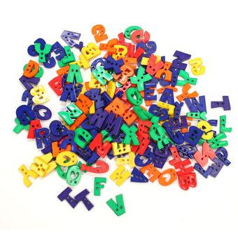 Hobbycraft Button Jar Alphabet Assorted image number 6