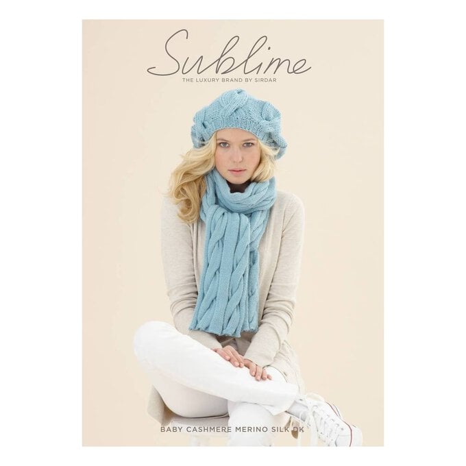 FREE PATTERN Knit a Sublime Snow Queen Scarf and Beret image number 1