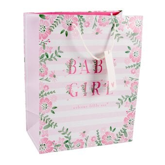 Baby Girl Gift Bag 36cm x 27cm