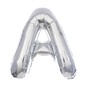 Extra Large Silver Foil Letter A Balloon image number 1