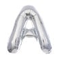 Extra Large Silver Foil Letter A Balloon image number 1