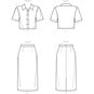New Look Women’s Top and Skirt Sewing Pattern N6697 image number 3