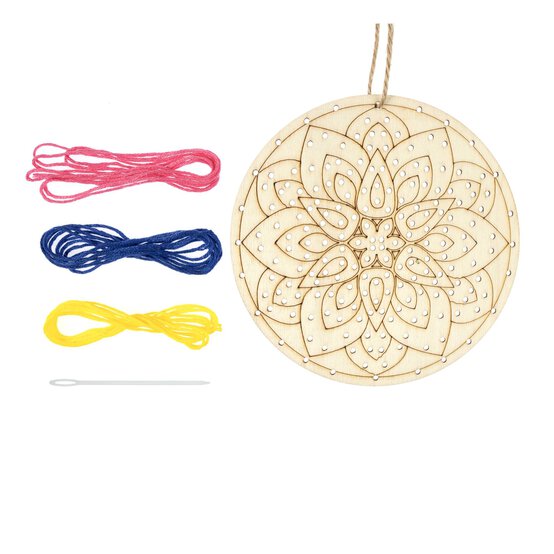 Mandala Wooden Threading Kit image number 3
