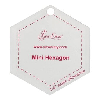 Sew Easy Mini Hexagon Template
