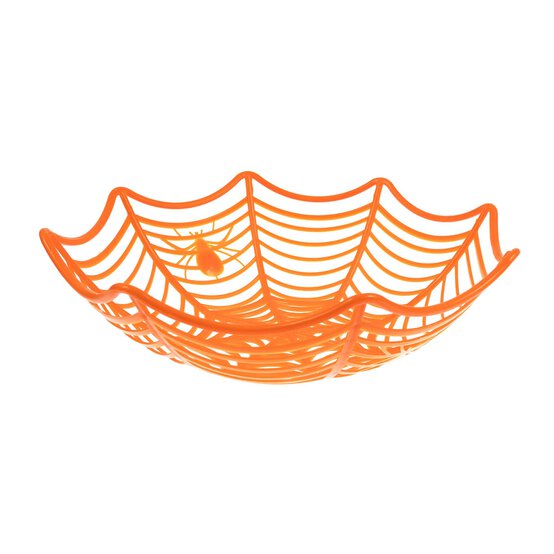 Orange Spider Web Basket 27cm image number 3