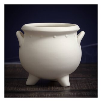 Ceramic Cauldron Pot 15cm