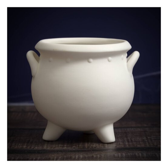 Ceramic Cauldron Pot 15cm image number 1