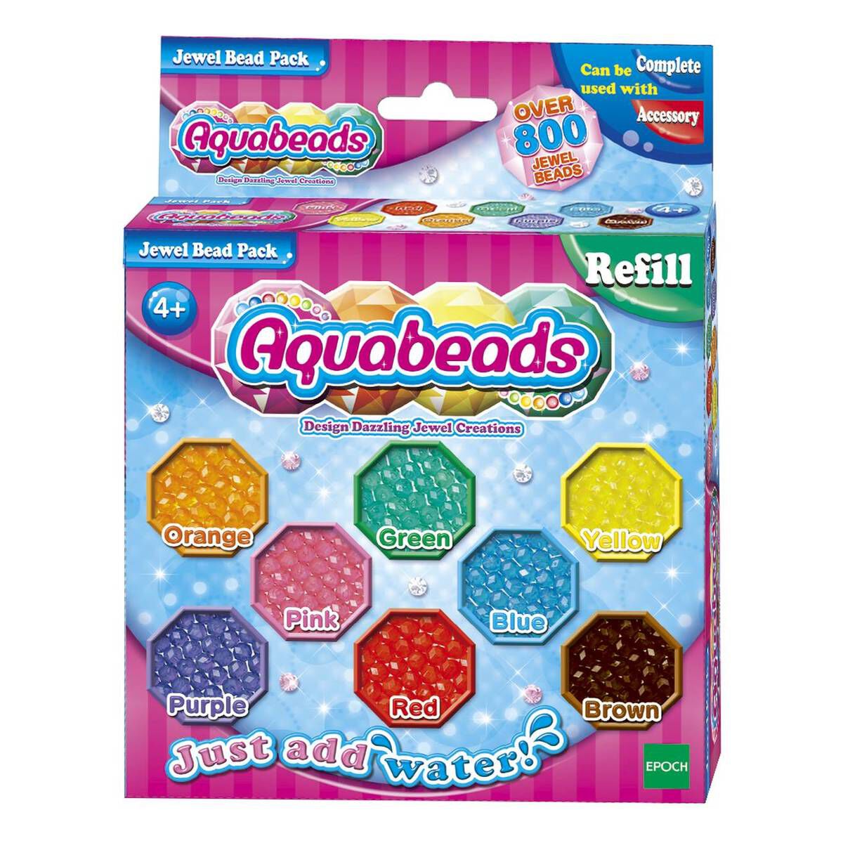 Aquabeads Jewel Beads 800 Pack Hobbycraft