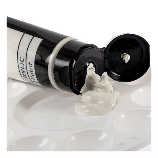 Ancient White Art Acrylic Paint 75ml image number 2