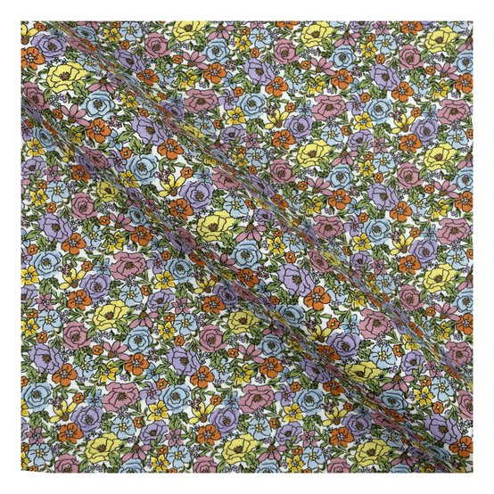 Tiny Floral Cotton Fat Quarters 5 Pack image number 6