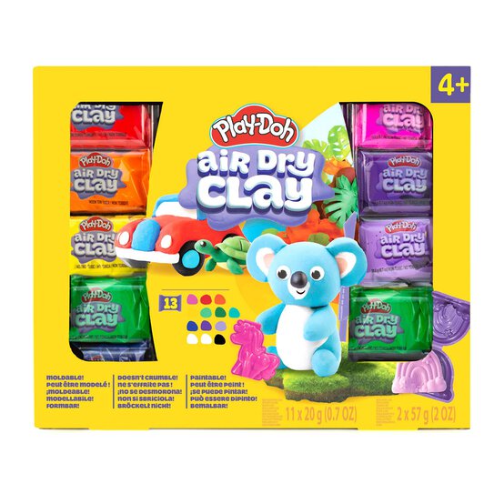 Play-Doh Air Dry Clay 13 Pack image number 4