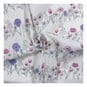 Wild Flowers Bloom Border Cotton Fabric by the Metre image number 1