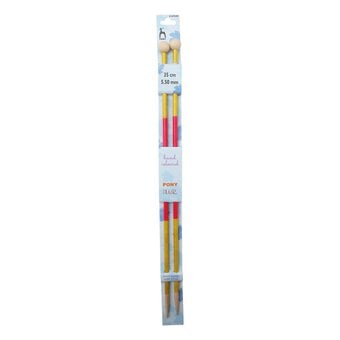 Pony Flair Knitting Needles 35cm 5.5mm image number 2
